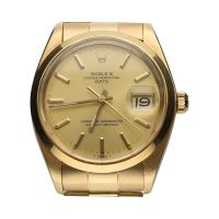 Oyster perpetual date oro amarillo 34mm.   