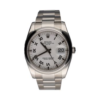 ROLEX<BR>OYSTER PERPETUAL DATE ACERO 34MM. · ref.: 115200