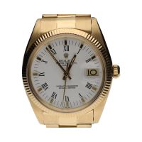 Oyster perpetual date oro amarillo 34mm.   