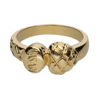 ANILLOS / SORTIJAS<BR>SORTIJA EN ORO AMARILLO FIRMADA POR VA...