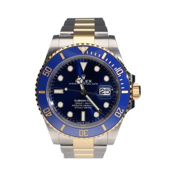 ROLEX<BR>SUBMARINER ACERO Y ORO AZUL CERÁMICO 4... · ref.: 126613LB