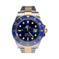 ROLEX<BR>SUBMARINER ACERO Y ORO AZUL CERÁMICO 4...