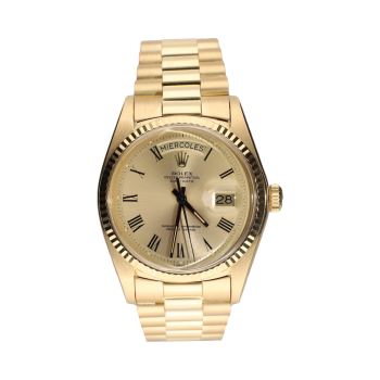 ROLEX<BR>DAY-DATE ORO AMARILLO PRESIDENT PLEXI.... · ref.: 1803