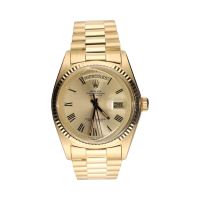 Day-date oro amarillo president plexi.    