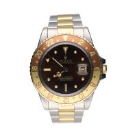 ROLEX<BR>GMT-MASTER ACERO Y ORO MARRÓN OYSTER. ...