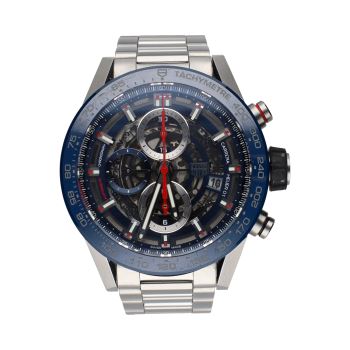 TAG HEUER<BR>CARRERA CAL. HEUER 01 ACERO ESQUELETO ... · ref.: CAR201T