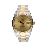 ROLEX<BR>OYSTER PERPETUAL DATE ACERO Y ORO 34MM...