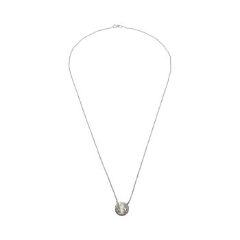COLLARES<BR>COLLAR EN ORO BLANCO CON BRILLANTE 1,8... · ref.: PRESENTA CERTIFICADO...
