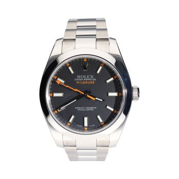 ROLEX<BR>MILGAUSS ESFERA NEGRA 40MM. · ref.: 116400