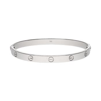 PULSERAS<BR>PULSERA LOVE DE CARTIER EN ORO BLANCO.... · ref.: (RIXM)