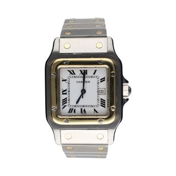 CARTIER<BR>SANTOS AUTOMÁTICO ACERO Y ORO 29MM.   ... · ref.: 
