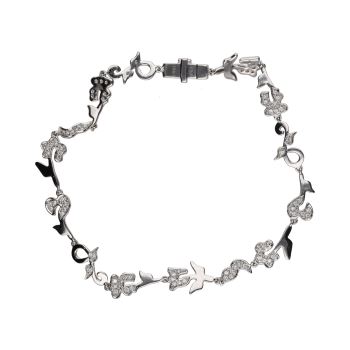 PULSERAS<BR>PULSERA FIRMADA POR TOUS EN ORO BLANCO... · ref.: (AMX)