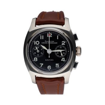 GIRARD PERREGAUX<BR>VINTAGE 1960 ACERO CUERO 38MM. · ref.: 2598