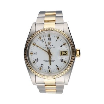ROLEX<BR>OYSTER PERPETUAL DATE ACERO Y ORO 34MM... · ref.: 1505