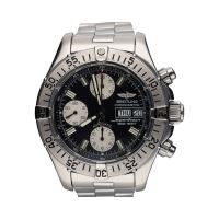 Superocean chronograph 500m acero 42mm.   