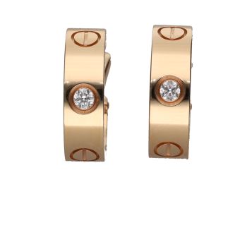 PENDIENTES<BR>PENDIENTES LOVE DE CARTIER EN ORO ROSA... · ref.: (NIMX)