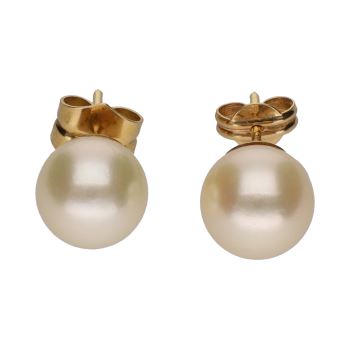 PENDIENTES<BR>PENDIENTES DE PERLAS MONTADAS EN ORO A... · ref.: (IM)