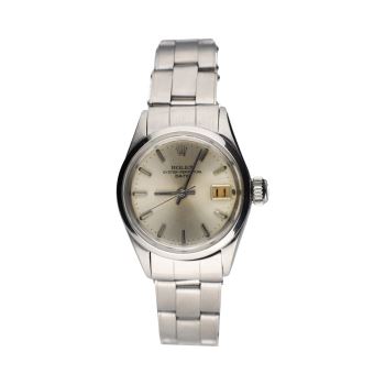 ROLEX<BR>OYSTER PERPETUAL DATE ACERO SEÑORA PLE... · ref.: 6516