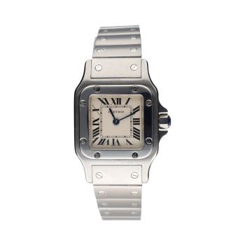 CARTIER<BR>SANTOS GALBÉE ACERO SEÑORA 24MM. · ref.: 1565