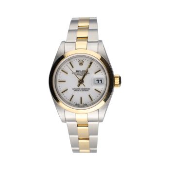 CARTIER<BR>DATEJUST ACERO Y ORO SEÑORA 26MM. · ref.: 79163
