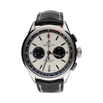 BREITLING<BR>PREMIER B01 CHRONOGRAPH 42MM ACERO. · ref.: AB0118221G1P1