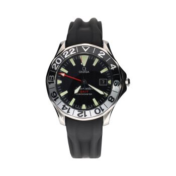 OMEGA<BR>SEAMASTER GMT 50 ANIVERSARIO ACERO 41M... · ref.: 253450
