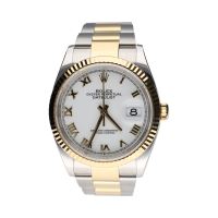 ROLEX<BR>DATEJUST ACERO Y ORO OYSTER 36MM.
