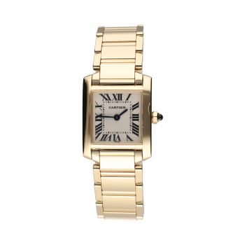 CARTIER<BR>TANK FRANCES ORO AMARILLO SEÑORA 20MM.... · ref.: 2385