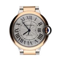 Ballon bleu acero y oro rosa 36mm.   