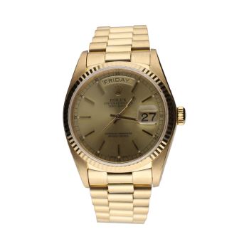 ROLEX<BR>DAY DATE PRESIDENT ORO AMARILLO 36MM. ... · ref.: 18038