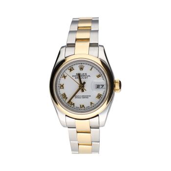 ROLEX<BR>DATEJUST ACERO Y ORO SEÑORA OYSTER 26M... · ref.: 179163