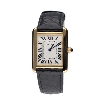 CARTIER<BR>TANK SOLO ORO AMARILLO 24MM. · ref.: 3168