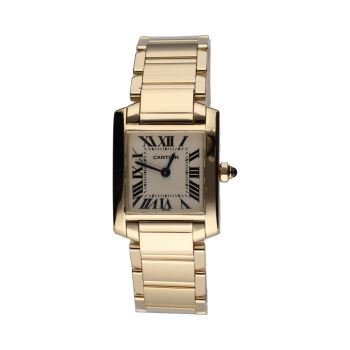 CARTIER<BR>TANK FRANCES ORO AMARILLO SEÑORA 20MM.... · ref.: 2385