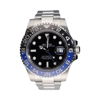 ROLEX<BR>GMT MASTER II BATMAN ACERO 40MM. · ref.: 116710BLNR