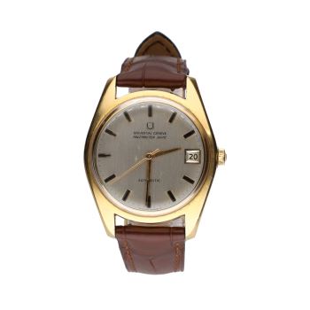 UNIVERSAL GENÈVE<BR>POLEROUTER DATE ORO AMARILLO 35MM. · ref.: 269115/01