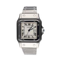 CARTIER<BR>SANTOS ACERO AUTOMÁTICO 29MM.