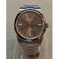 ROLEX<BR>OYSTER PERPETUAL ACERO ESFERA GRIS 39M...