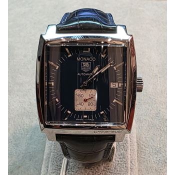 TAG HEUER<BR>MONACO CALIBRE 6 AUTOMATICO ACERO 33MM... · ref.: WW2111