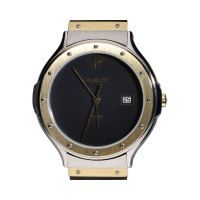 Classic cadete acero y oro 32mm.   