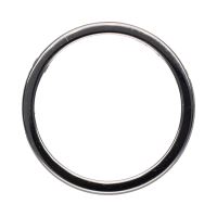 Sortija alianza de cartier con un brillante en platino. Talla 50.