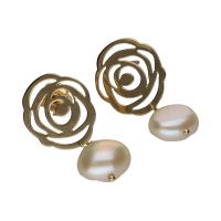 PENDIENTES<BR>PENDIENTES TOUS EN ORO AMARILLO CON PE...