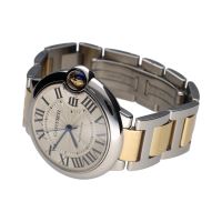 Ballon bleu acero y oro 36mm.  