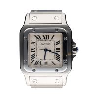 Santos galbee acero quartz 29mm.   