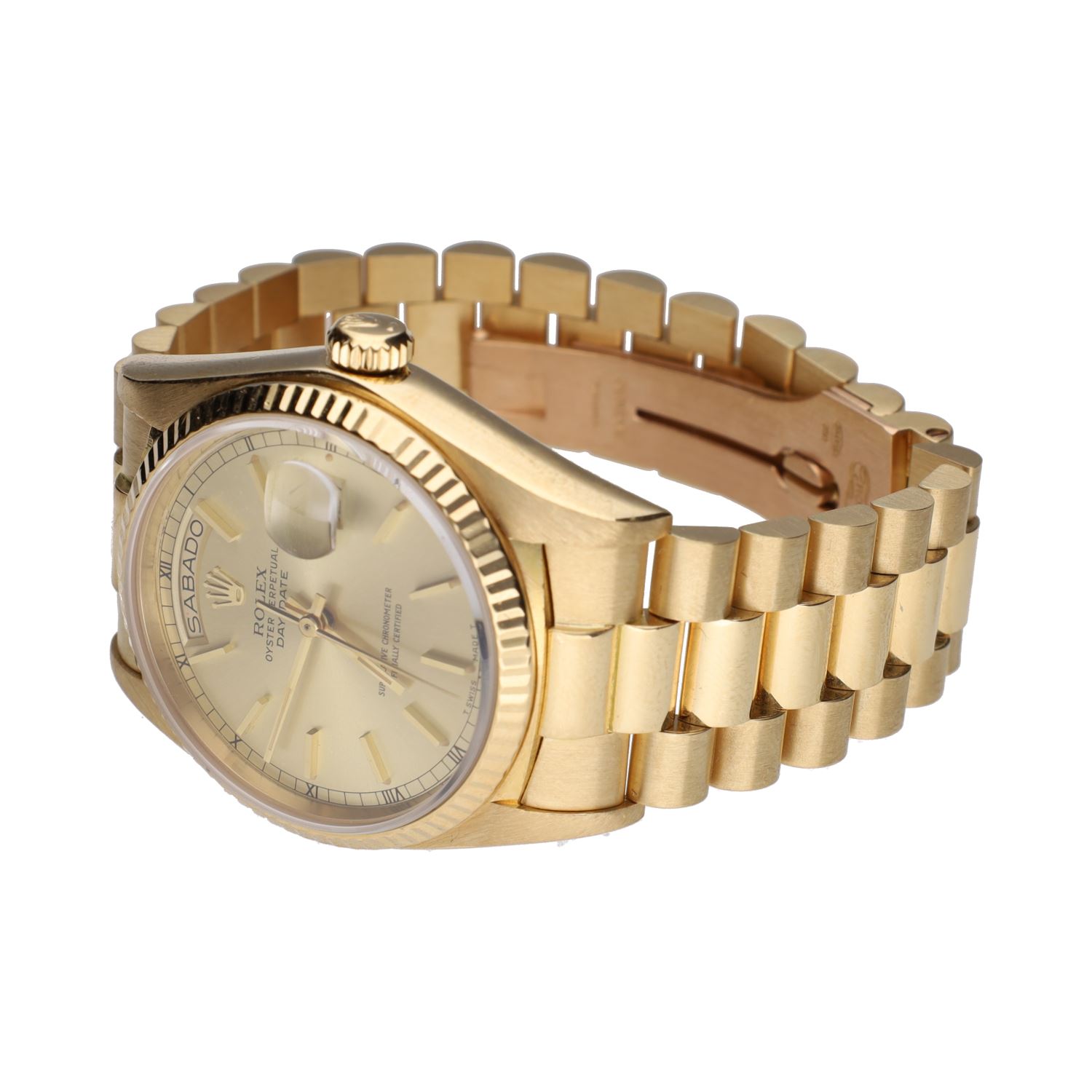 Day-date president oro amarillo 36mm.   