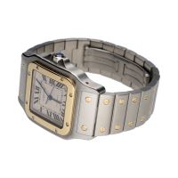 Santos acero y oro automático 32mm.  