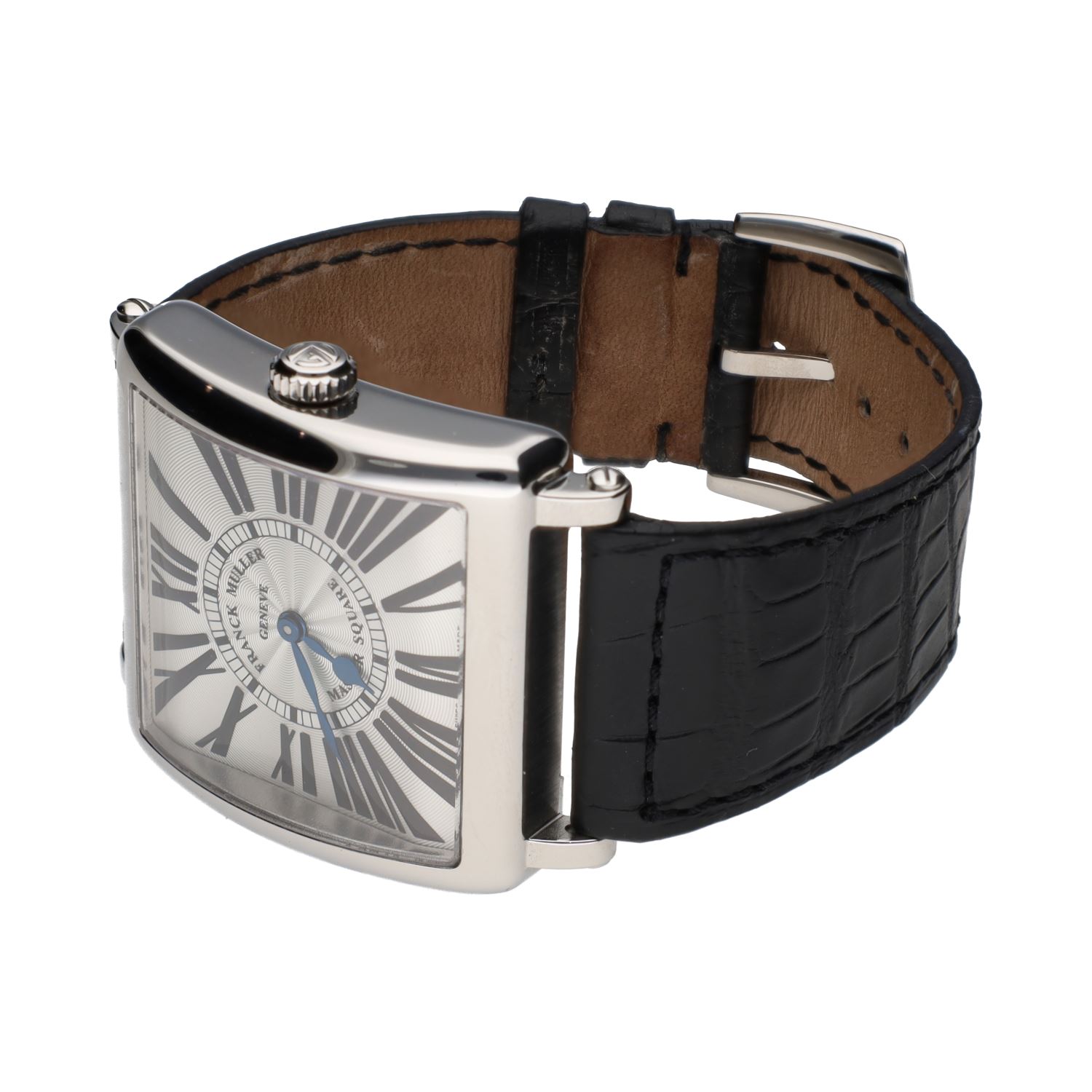 Master square quartz acero 33mm.   