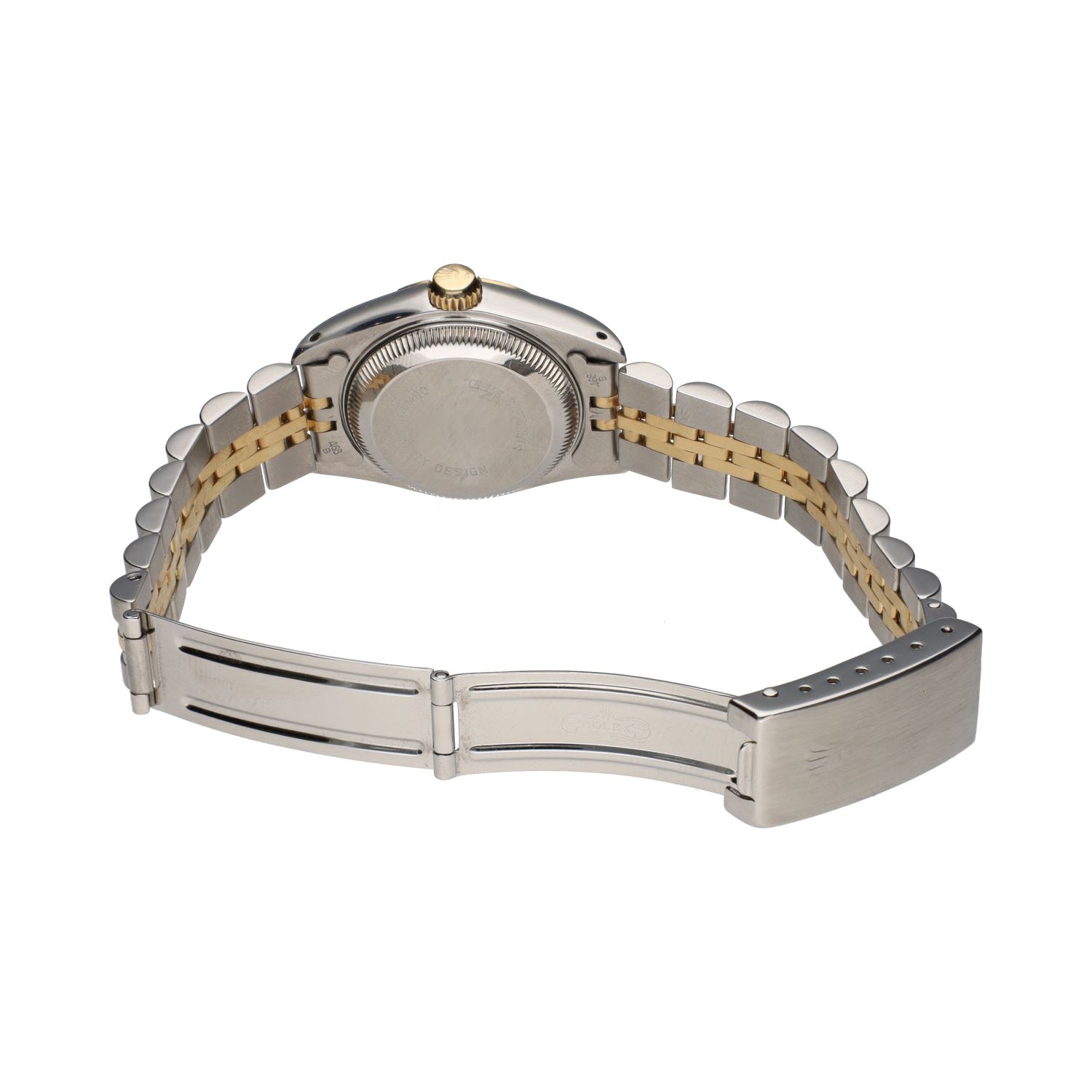 Oyster perpetual date señora acero y oro 26mm.   