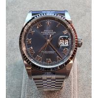 ROLEX<BR>DATEJUST ACERO JUBILLE BISEL ORO BLANC...