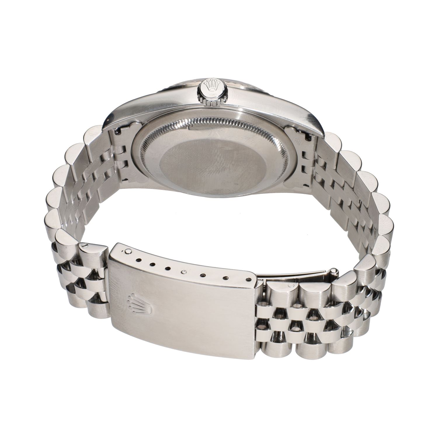 Datejust acero jubille bisel oro blanco esfera azul 36mm.   