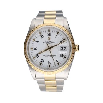 ROLEX<BR>OYSTER PERPETUAL DATE ACERO Y ORO 34MM... · ref.: 15223